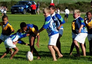Laerskole rugby en netbaldag